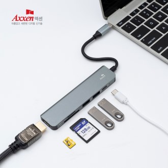 �׼� ��Ƽ ��� HDMI, 1GB ����Ʈ 6in1 CŸ��